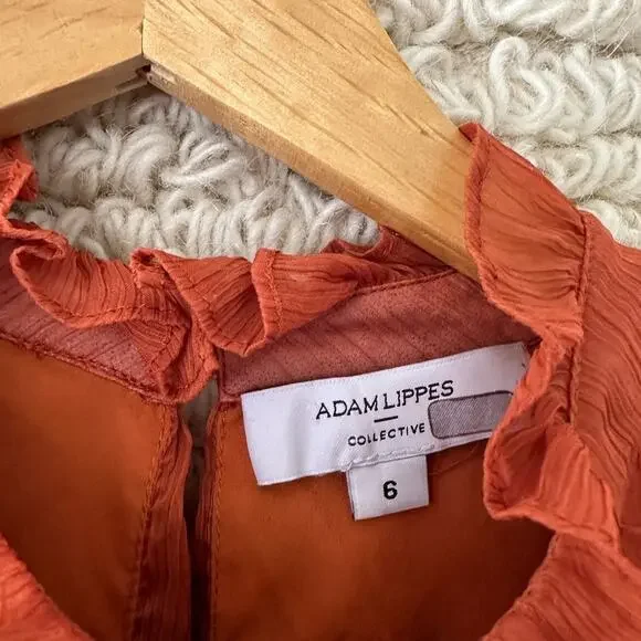 Adam Lippes Tiered Ruffle Top - Picture 3 of 7